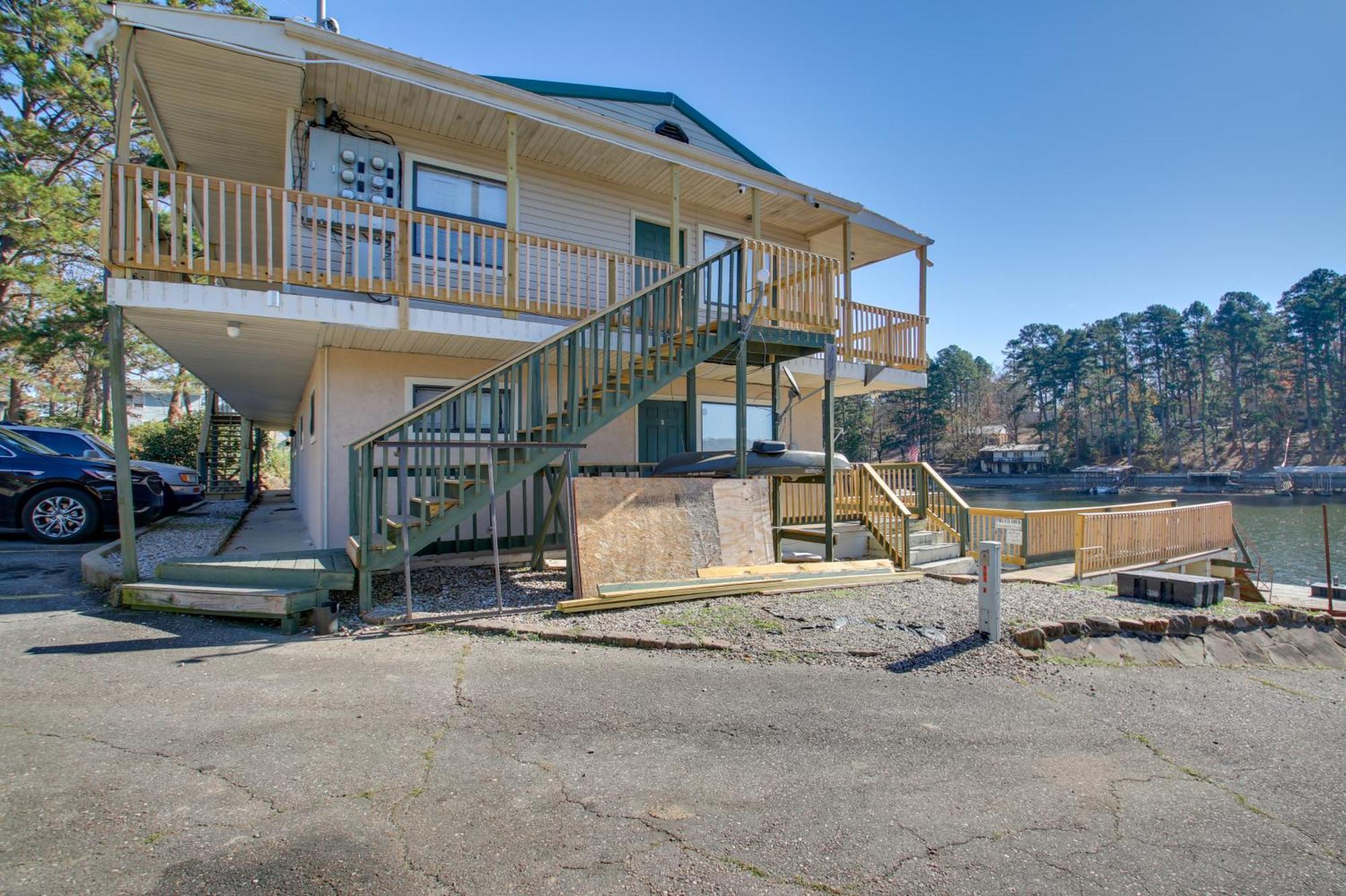 Hot Springs Condo With Lake Access And Boat Dock! Exterior foto
